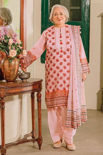 Gul Ahmed 3PC Unstitched Printed Lawn Suit CL-32077 B
