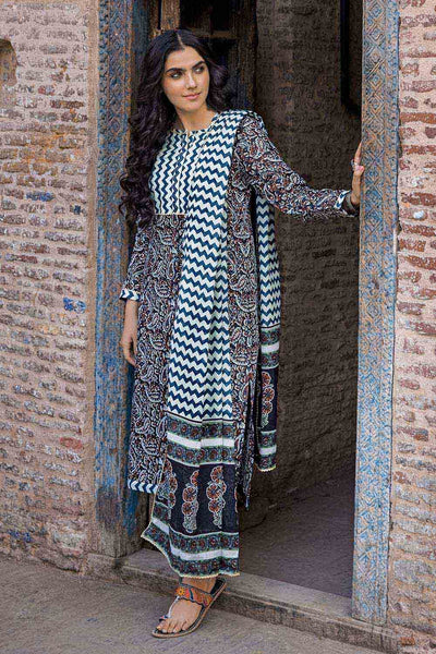 Gul Ahmed 3PC Lawn Unstitched Printed Suit CL-32234 A