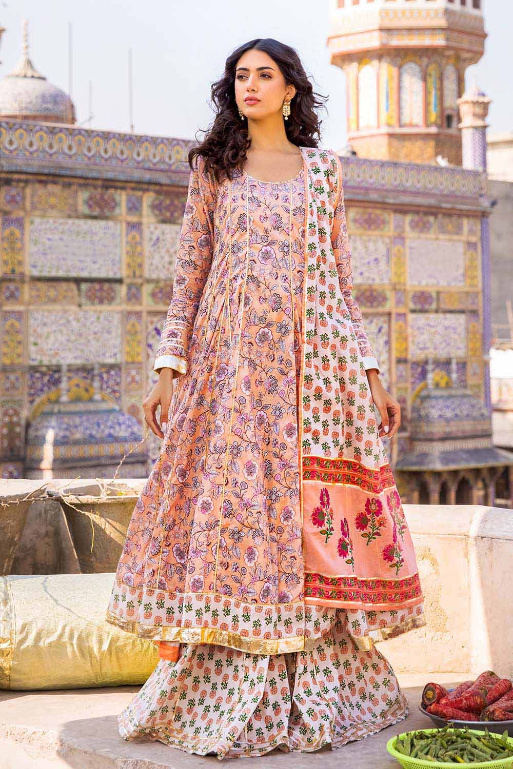 Gul Ahmed 3PC Lawn Unstitched Printed Suit CL-32235 B