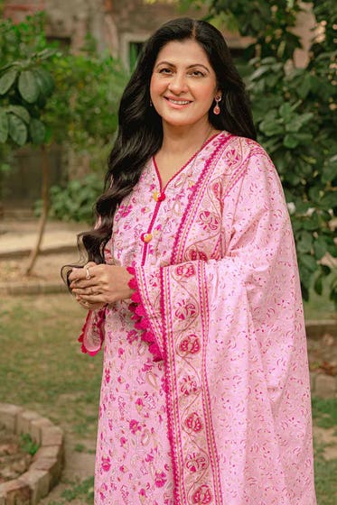 Gul Ahmed 3PC Unstitched Printed Lawn Suit CL-32266 B