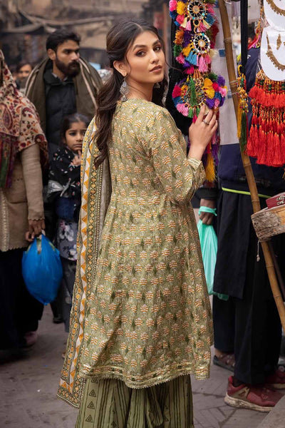 Gul Ahmed 3PC Lawn Unstitched Foil Printed Suit CL-32446 B