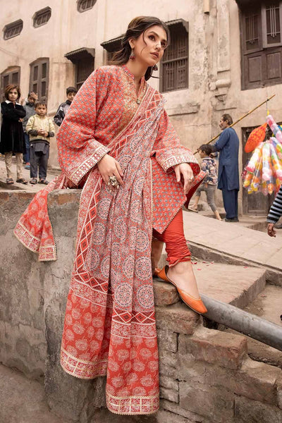 Gul Ahmed 3PC Lawn Unstitched Foil Printed Suit CL-32447 A