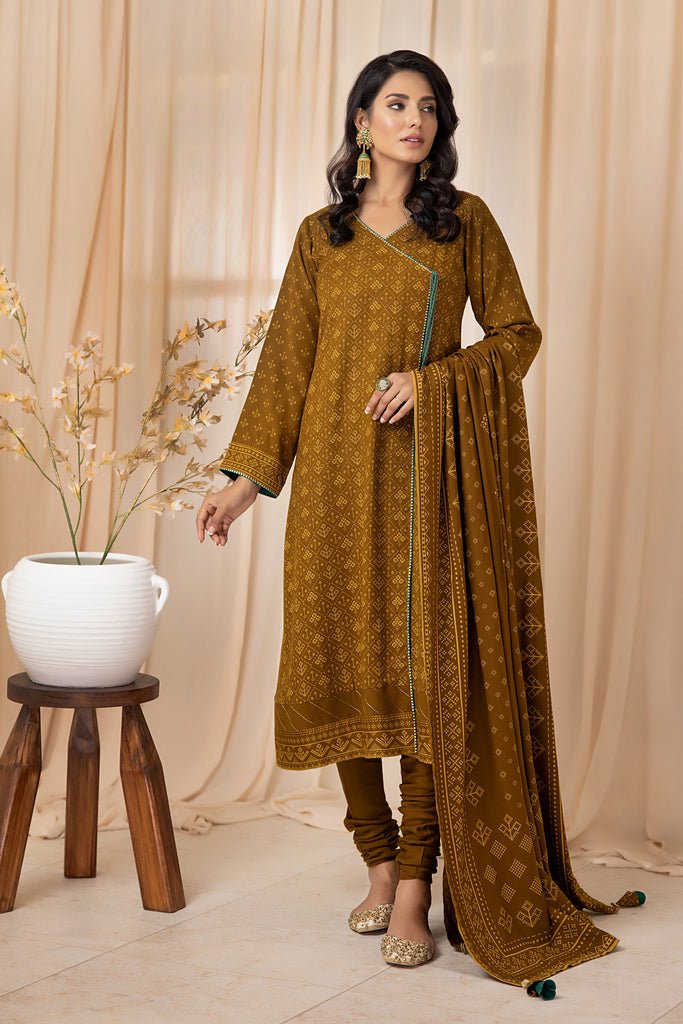 Lakhany 3 Piece Stitched Printed Cashmi Vool Vol 01 Suit LSM-2996