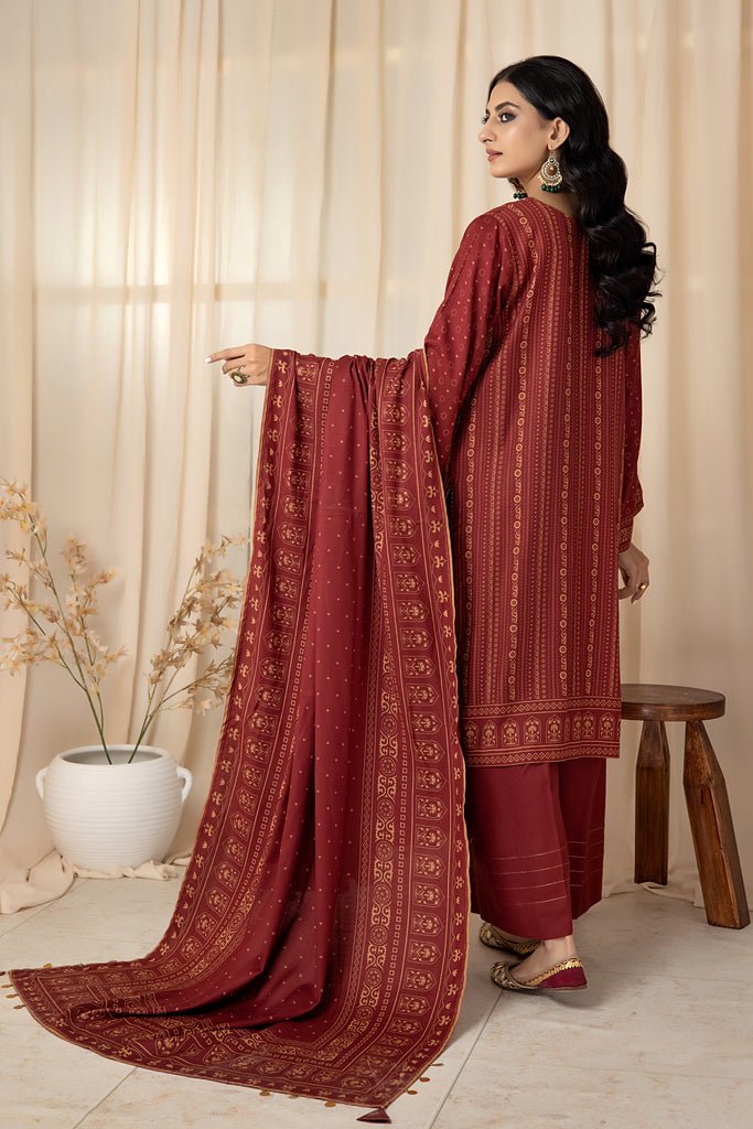 Lakhany 3 Piece Stitched Printed Cashmi Vool Vol 01 Suit LSM-2993