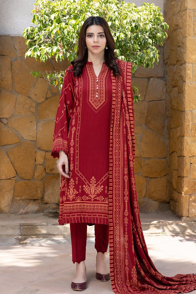 Lakhany 3 Piece Printed Cashmi Vool Vol 02 Suit CVC-1011-A