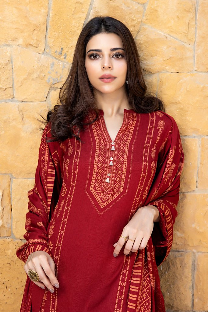 Lakhany 3 Piece Printed Cashmi Vool Vol 02 Suit CVC-1011-A