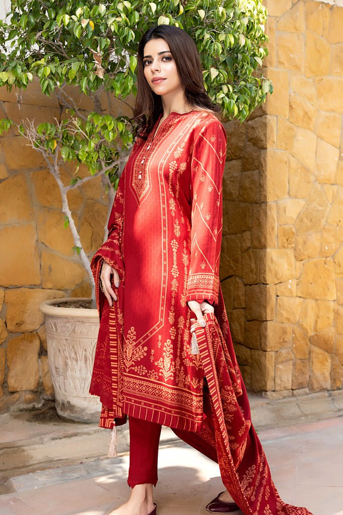 Lakhany 3 Piece Printed Cashmi Vool Vol 02 Suit CVC-1011-A