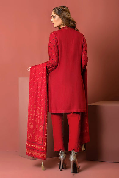 Lakhany 3 Piece Unstitched Embroidered Cashmi Vool Suit CVE-BA-0114
