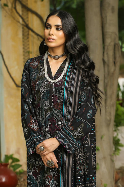 Lakhany 3 Piece Stitched Embroidered Cashmi Vool Suit LSM-2981