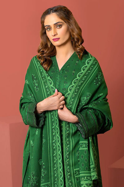 Lakhany 3 Piece Stitched Embroidered Cashmi Vool Suit LSM-2977