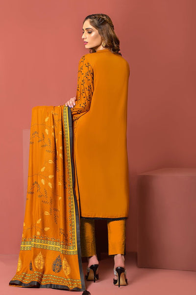 Lakhany 3 Piece Stitched Embroidered Cashmi Vool Suit LSM-2974