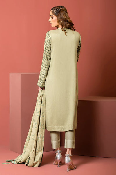 Lakhany 3 Piece Stitched Embroidered Cashmi Vool Suit LSM-2976