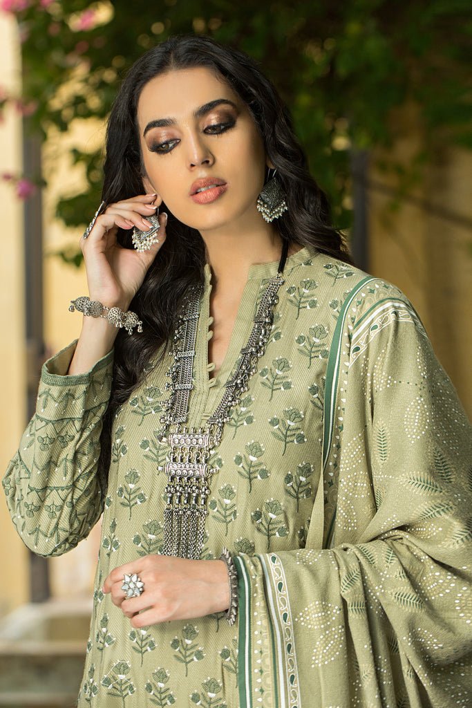 Lakhany 3 Piece Stitched Embroidered Cashmi Vool Suit LSM-2976