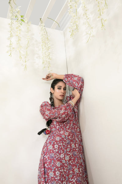 Tawakkal Fabrics 1 Piece Stitched Digital Printed Swiss Maxi Design D-1234