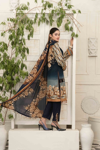 Tawakkal Fabrics 3 Piece Stitched Attractive & Adorable Lawn Suit D-1541-A