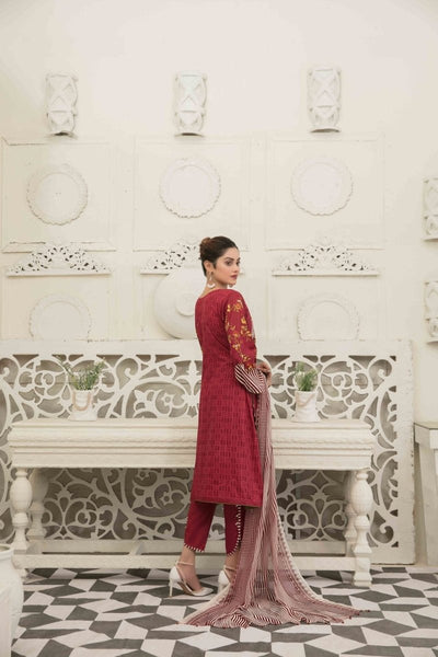 Tawakkal Fabrics 3 Piece Stitched Attractive & Adorable Lawn Suit D-1544-B
