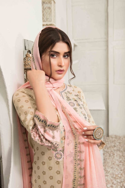 Tawakkal Fabrics 3 Piece Stitched Attractive & Adorable Lawn Suit D-1591