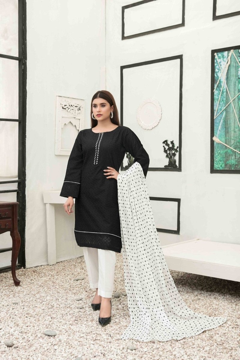 Tawakkal Fabrics 3 Piece Stitched Attractive & Adorable Lawn Suit D-1763