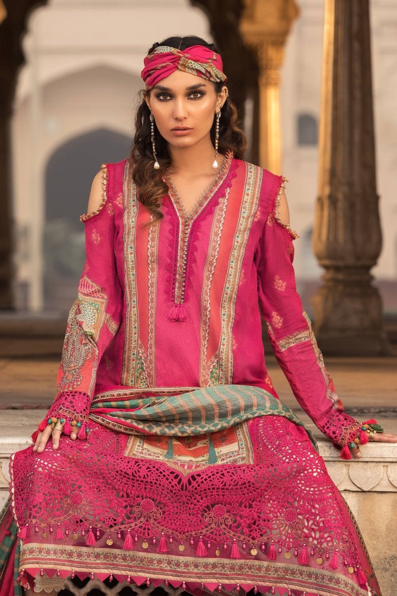 Maria. B 3 Piece Unstitched Lawn Suit D-2213-B