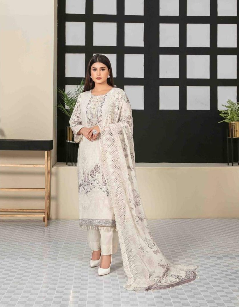 Tawakkal Fabrics 3 Piece Stitched Digital Printed Lawn Suit D-6922