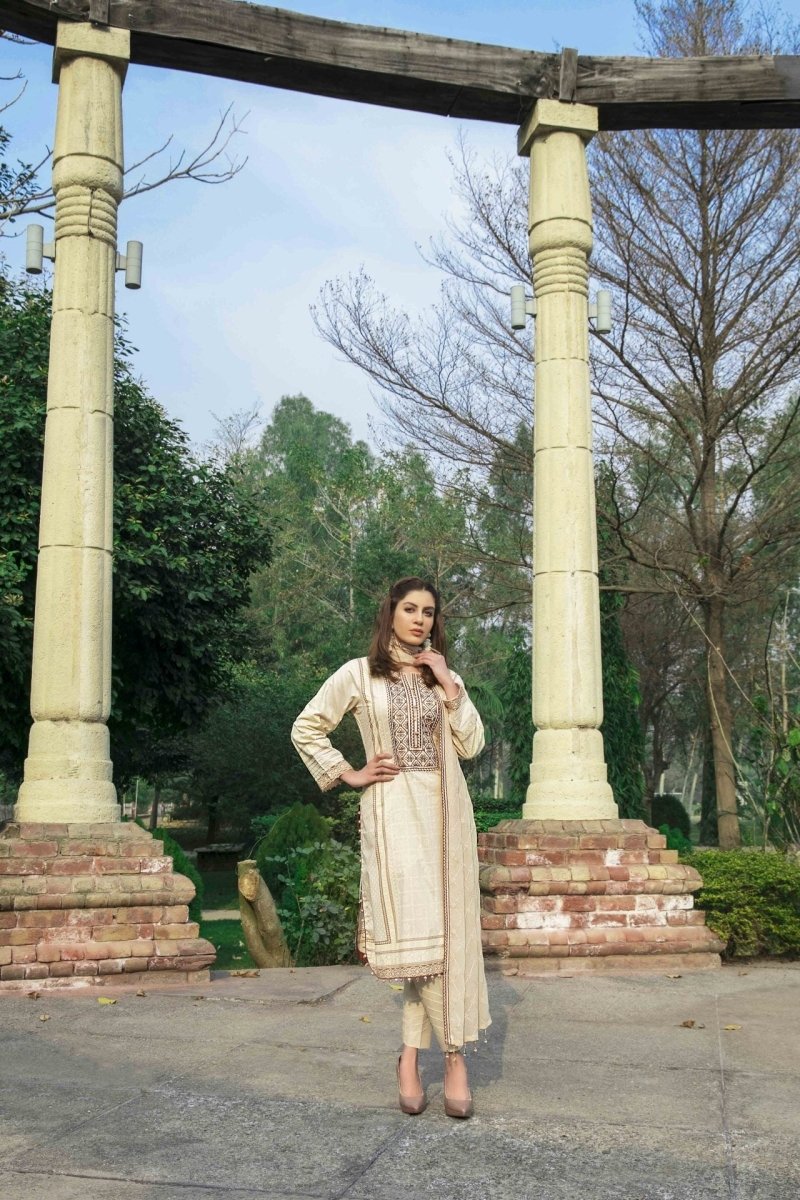 Ready To Wear Tawakkal Fabrics Dalliance of Dreams 3 Piece Suit D-8999-B
