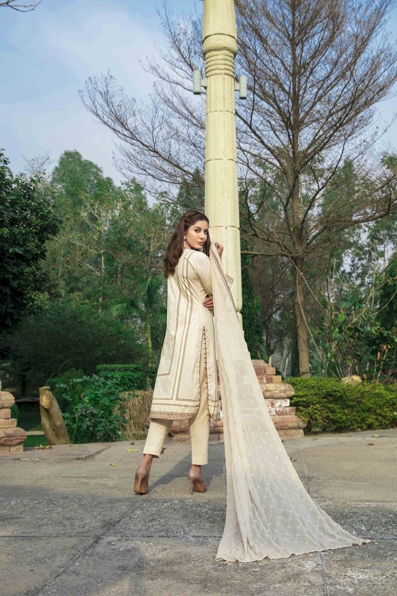 Ready To Wear Tawakkal Fabrics Dalliance of Dreams 3 Piece Suit D-8999-B