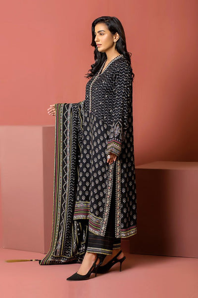 Lakhany 3 Piece Stitched Dareechay Embroidered Suit LSM-3009