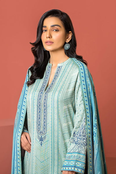 Lakhany 3 Piece Stitched Dareechay Embroidered Suit LSM-3013