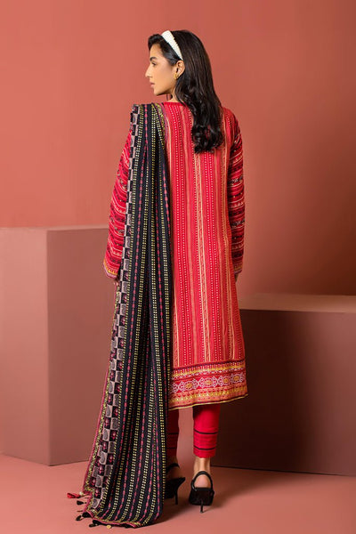 Lakhany 3 Piece Stitched Dareechay Embroidered Suit LSM-3008