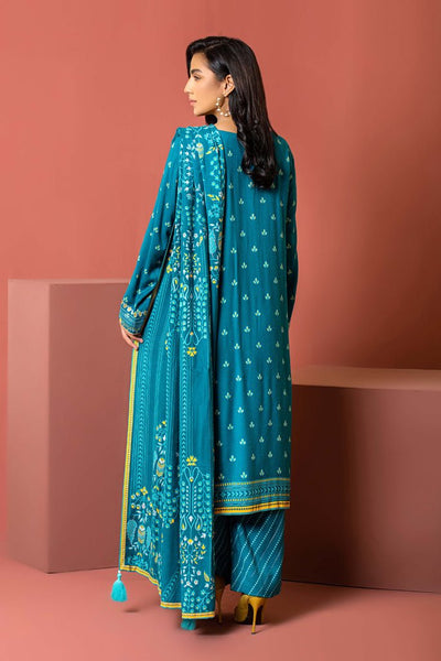 Lakhany 3 Piece Stitched Dareechay Embroidered Suit LSM-3007