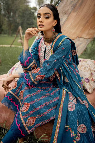Gul Ahmed 3PC Unstitched Khaddar Suit K-22053