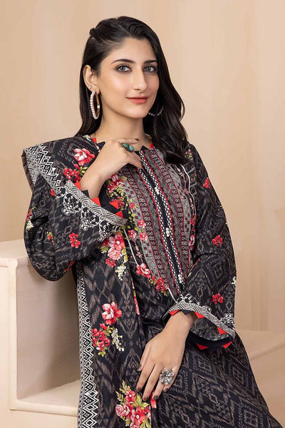 Gul Ahmed 3PC Khaddar Stitched Digital Printed Suit K-22088