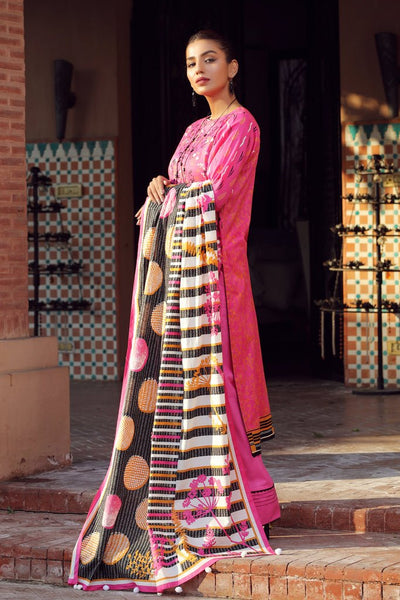 Lakhany 3 Piece Unstitched Komal Printed Lawn Suit - KP-2024-B