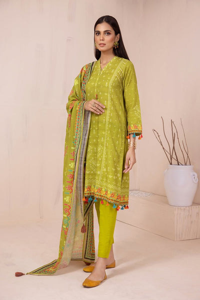 Lakhany 3 Piece Unstitched Khaddar Prints Suit KPC-BA-0134
