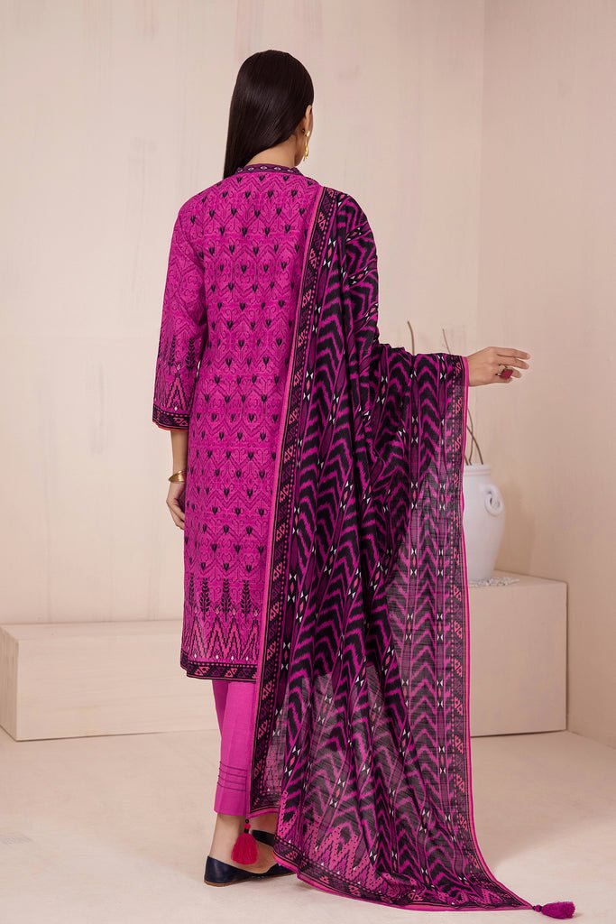 Lakhany 3 Piece Stitched Khaddar Prints Suit LSM-2956