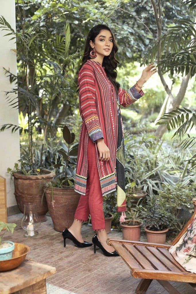 Lakhany 3 Piece Unstitched Printed Soft Khaddar Suit KPW-506