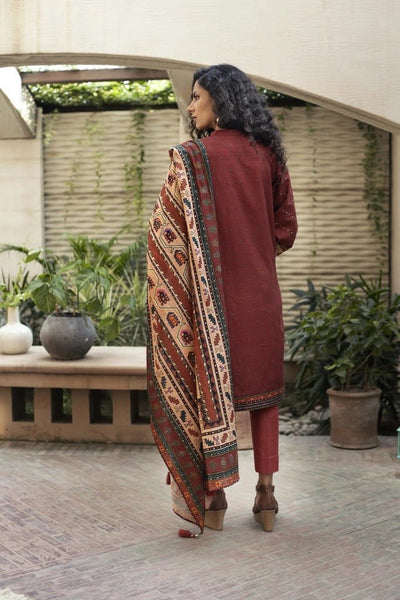Lakhany 3 Piece Unstitched Printed Soft Khaddar Suit KPW-510