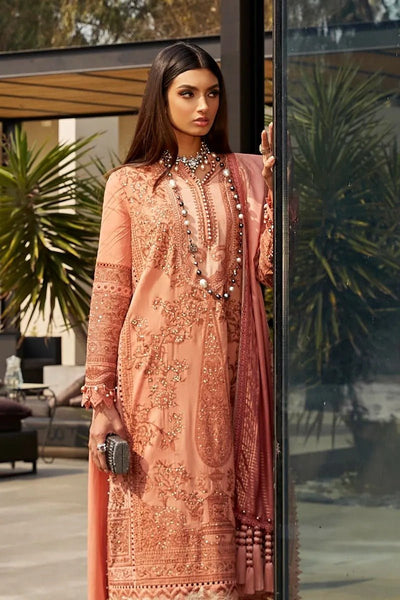 SANA SAFINAZ 3 Piece Unstitched Digital Printed & Embroidered Suit - L221-007A-CL