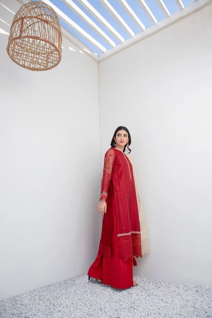 Ready To Wear Lakhani 3 Piece Embroidered Lawn  Suit LSM-2130