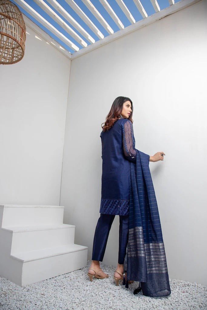 Ready To Wear Lakhani 3 Piece Embroidered Lawn  Suit LSM-2134