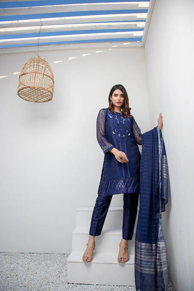 Ready To Wear Lakhani 3 Piece Embroidered Lawn  Suit LSM-2134