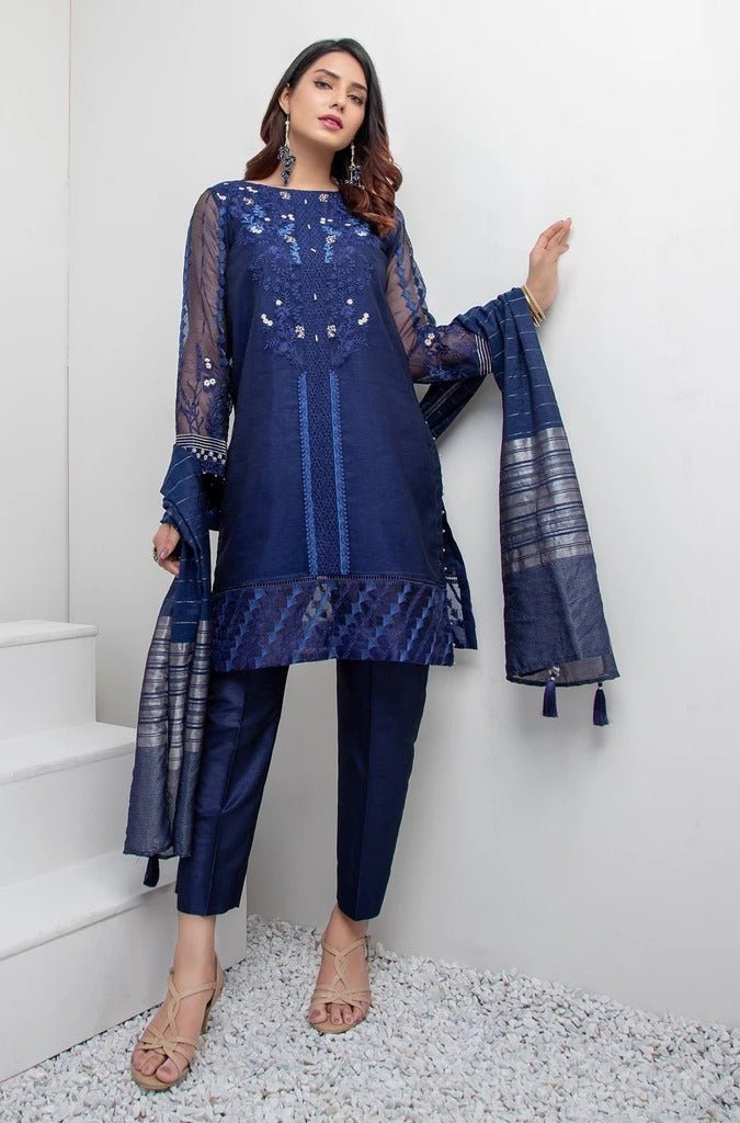 Ready To Wear Lakhani 3 Piece Embroidered Lawn  Suit LSM-2134