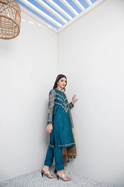 Ready To Wear Lakhani 3 Piece Embroidered Lawn  Suit LSM-2135