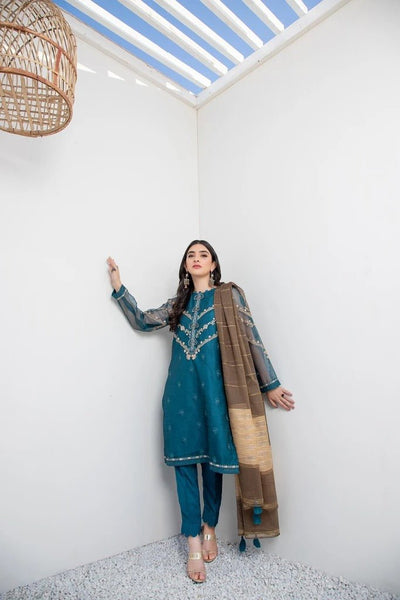 Ready To Wear Lakhani 3 Piece Embroidered Lawn  Suit LSM-2135