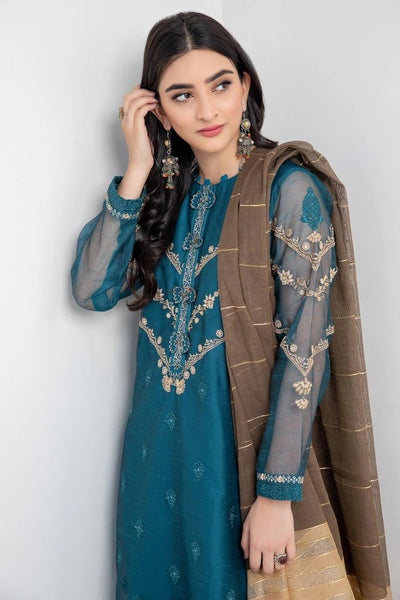 Ready To Wear Lakhani 3 Piece Embroidered Lawn  Suit LSM-2135