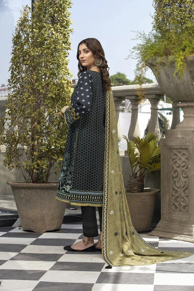 Ready To Wear Lakhany 3 Piece Embroidered Karandi Suit LSM-2535
