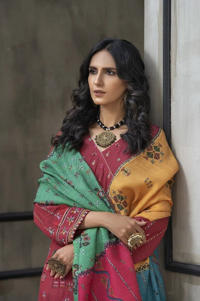 Ready To Wear Lakhany 3 Piece Embroidered Karandi Suit LSM-2537