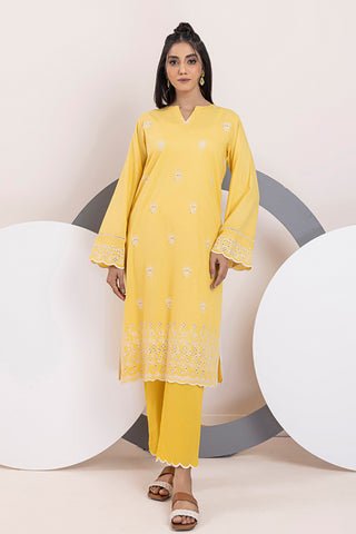 Lakhany 02 Piece Ready to Wear Embroidered Shirt & Trouser - LSM-3055