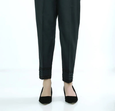 Lakhany 01 Piece Embroidered Stitched Trousers LSM-T-1608-Black