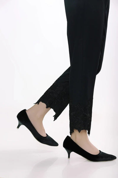 Lakhany 01 Piece Embroidered Stitched Trousers LSM-T-1612-Black